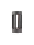 DEVORA Dark Gray Aluminium &amp; Glass Diffuser LED 8 Watt 195Lm 3000K D: 11 H: 22 cm IP54