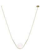VITTON Brass Metal White Glossy Glass LED E14 1x5 Watt IP20 Bulb Excluded L: 150 W: 20 H: 120 cm