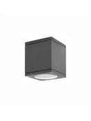 CERISE Dark Gray Aluminium &amp; Glass Diffuser GU10 1x35 Watt L: 8.6 W: 8.6 H: 9 cm IP54 image