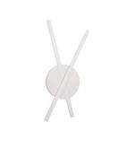 RESLIN Sandy White Aluminium &amp; Acrylic LED 18 Watt 220 Volt 890Lm 3000K IP20 L: 53 W: 24.5 H: 5 cm