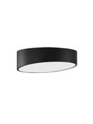 MAGGIO Sandy Black Aluminium Matt White Acrylic Diffuser LED 30 Watt 230 Volt 2280Lm 3000K IP20 D: 40 H: 12 cm image