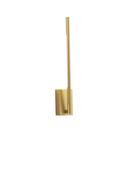 RACCIO Gold Metal &amp; Acrylic LED 4.6 Watt 230 Volt 280Lm 3000K IP20 L: 6 W: 12 H: 37 cm image
