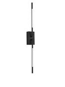 RACCIO Black Metal &amp; Acrylic LED 9.2 Watt 230 Volt 560Lm 3000K IP20 L: 6 W: 12 H: 74 cm image