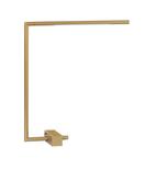 RACCIO Gold Metal &amp; Acrylic LED 6.8 Watt 230 Volt 280Lm 3000K IP20 L: 36.5 W: 12 H: 40 cm image