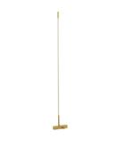 RACCIO Gold Metal &amp; Acrylic LED 17.3 Watt 230 Volt 1211Lm 3000K IP20 L: 18 H: 140 cm image