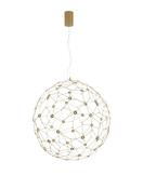 SOLE Gold Metal LED 21.6 Watt 230 Volt 2520Lm 3000K IP20 D: 80 H: 330 cm