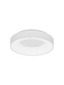 RANDO THIN Sandy White Aluminium &amp; Acrylic LED 30 Watt 230 Volt 1950Lm 3000K IP20 D: 38 H: 9 cm image