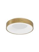 RANDO THIN Brushed Gold Aluminium &amp; Acrylic LED 30 Watt 230 Volt 1950Lm 3000K IP20 D: 38 H: 9 cm image