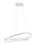 ARIES Dimmable Sandy White Aluminium &amp; Acrylic LED 48 Watt 230 Volt 2363Lm 3000K IP20 D: 59 H: 120 cm image