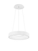 RANDO THIN Sandy White Aluminium &amp; Acrylic LED 30 Watt 230 Volt 1950Lm 3000K IP20 D: 38 H: 120 cm image
