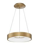 RANDO THIN Brushed Golden Aluminium &amp; Acrylic LED 30 Watt 230 Volt 1950Lm 3000K IP20 D: 38 H: 120 cm image