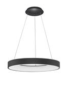 RANDO THIN Sandy Black Aluminium &amp; Acrylic LED 50 Watt 230 Volt 3250Lm 3000K IP20 D: 60 H: 120 cm image