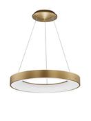 RANDO THIN Brushed Gold Aluminium &amp; Acrylic LED 50 Watt 230 Volt 3250Lm 3000K IP20 D: 60 H: 120 cm image