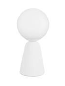 ZERO White Gypsum &amp; Opal Glass LED G9 1x5 Watt 230 Volt IP20 Bulb Excluded D: 10 H: 20 cm image