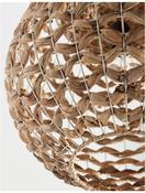 GRIFFIN Pendant light, Iron &amp; Water Hyacinth, Natural colour, D:40*37*250 image