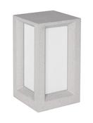 CASTRO White Sandstone &amp; Acrylic LED E27 1x12 Watt Bulb Excluded 100-240 Volt IP65
L: 20 W: 20 H: 35 cm