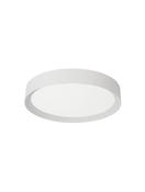 LUTON Sandy White Aluminium Matt White Acrylic Diffuser LED 47 Watt 230 Volt 3525Lm 3000K IP20 D: 55 H: 8.5 cm image