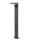 ENZI Dark Gray Aluminium Acrylic Diffuser LED 17 Watt 1050Lm 3000K CRI>80 100-240 Volt Beam Angle 180° IP54 D: 18 W: 18 H: 80 cm image