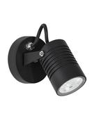 FEND Black Aluminium &amp; Glass LED 10 Watt 742Lm 3000K 100-240 Volt Beam Angle 24O IP65 D: 6.5 W: 9 H: 15 cm image