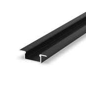 Profile downlight 8mm black 2M