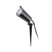 TONI BLACK WALL LAMP WITH SPIKE 1 LED X GU10 8W image
