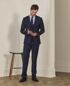 Liffey Suit Jacket in Navy Blue