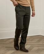 Dungloe Classic Washed Trouser - Olive Green image