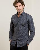 Dunross Shirt in Liberty "Midnight Trail" Print