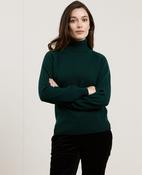 Maeve Turtle Neck in Bottle Green