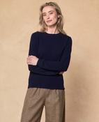 Andrea Navy Cashmere Jumper image