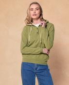 Harriet Merino Wool Hoodie - Green image
