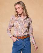 Hannah Liberty Print Shirt - Firework Garden image