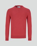 Jamie Cotton Crew Jumper - Raspberry