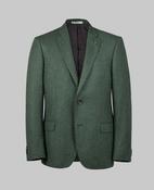 Ennis Tweed Blazer in Country Green Sharkskin image