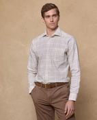 Caher Flannel Shirt - Green Tattersalls image