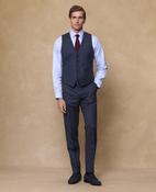 Leeson Blue Tweed Suit Trousers image