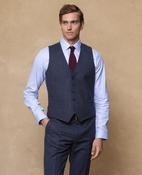 Fleet Blue Tweed Waistcoat image