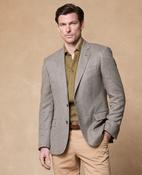 Ennis Olive Green Herringbone Blazer image