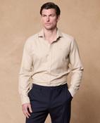 Kippure Brush Cotton Shirt - Oat image