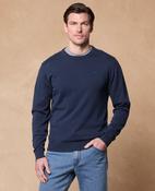 Jamie Cotton Crew Jumper - Navy