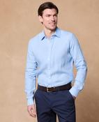 Benbaun Irish Linen Shirt - Sky Blue image