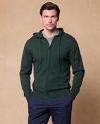 Tom Cotton Hoodie - Bottle Green