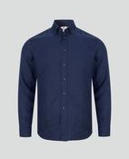 Slievemore Irish Linen Shirt - Navy image