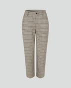 Tessa Navy Houndstooth Trousers image