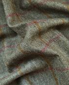 Rockall - Green Coloured Check Donegal Tweed image