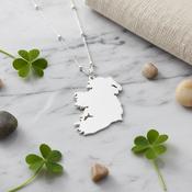 ÉIRE - Ireland Map Pendant Necklace