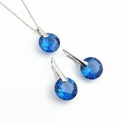 September Birthstone Jewellery Set — Sapphire Blue (Virgo)