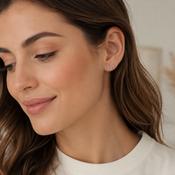 Dopamine Molecule Stud Earrings | Be Passionate