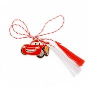 Red Car Martisor for Boys – Kids Lucky Charm