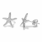 Sterling Silver Starfish Stud Earrings for Women and Girls